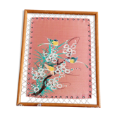 Peinture sur toile tendue