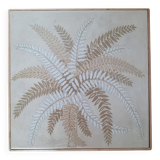 Vintage cement tile trivet