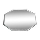 Beveled table mirror 25x36cm