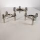 Lot de trois bougeoirs Nagel BMF