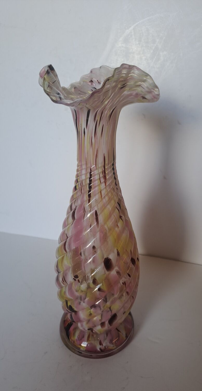 Clichy glass vase