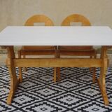 Monastery style pine table