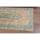 Vintage Turkish Oushak Handmade Wool Cotton Orange Area Rug  116x172
