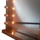 Illuminated theatre mirror, 1970s