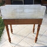 Dressing table with marble top