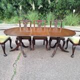 Victorian style English oval table