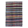 Tapis kilim vintage turc Oushak fait main en laine et coton bleu