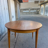 Scandinavian table 4/6 seats 70s