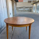 Scandinavian table 4/6 seats 70s