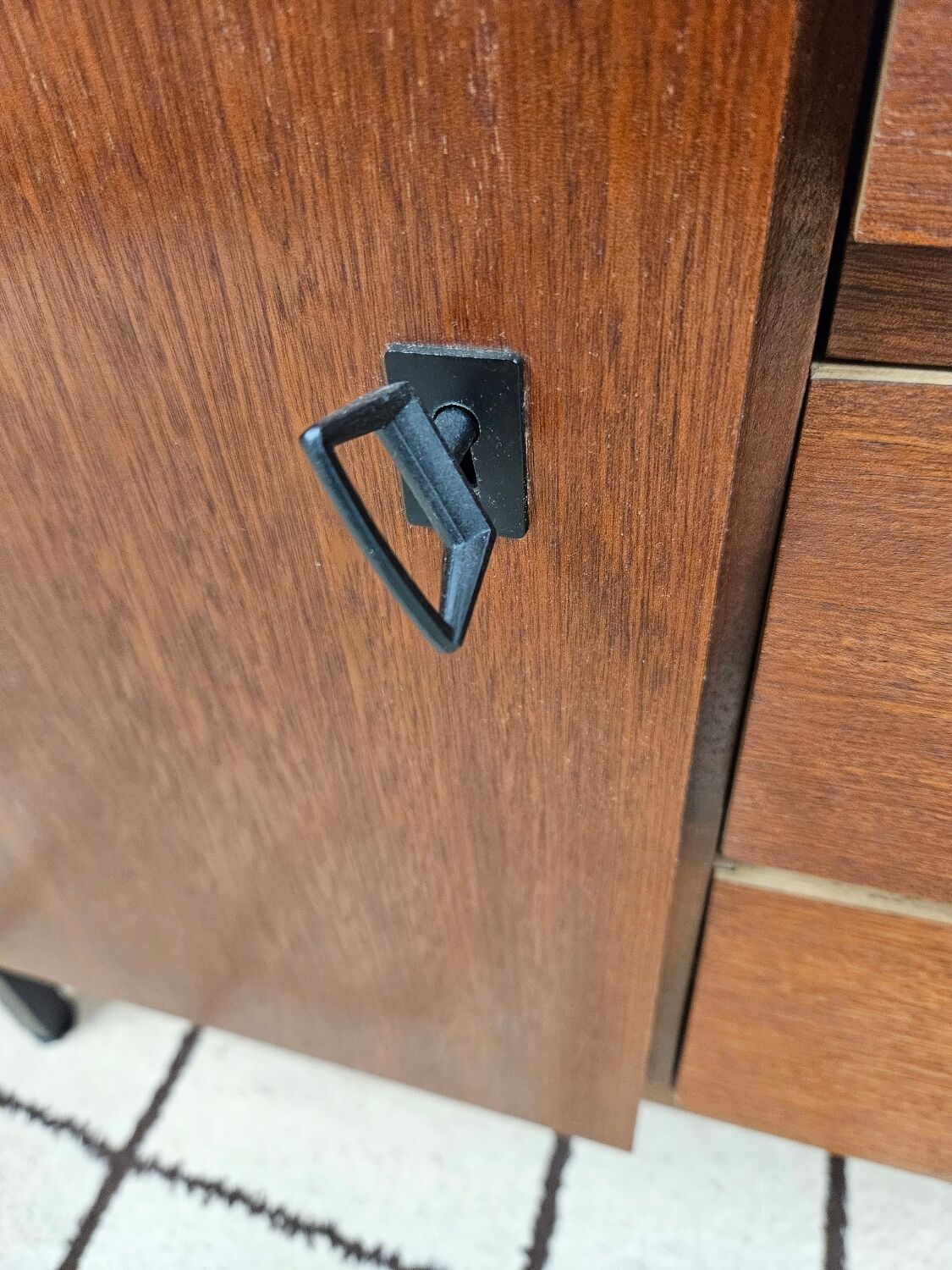 Bookcase cabinet modular shelves vintage 1970