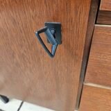 Bookcase cabinet modular shelves vintage 1970