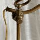 Adjustable desk lamp 1900 jeweller's lamp brass