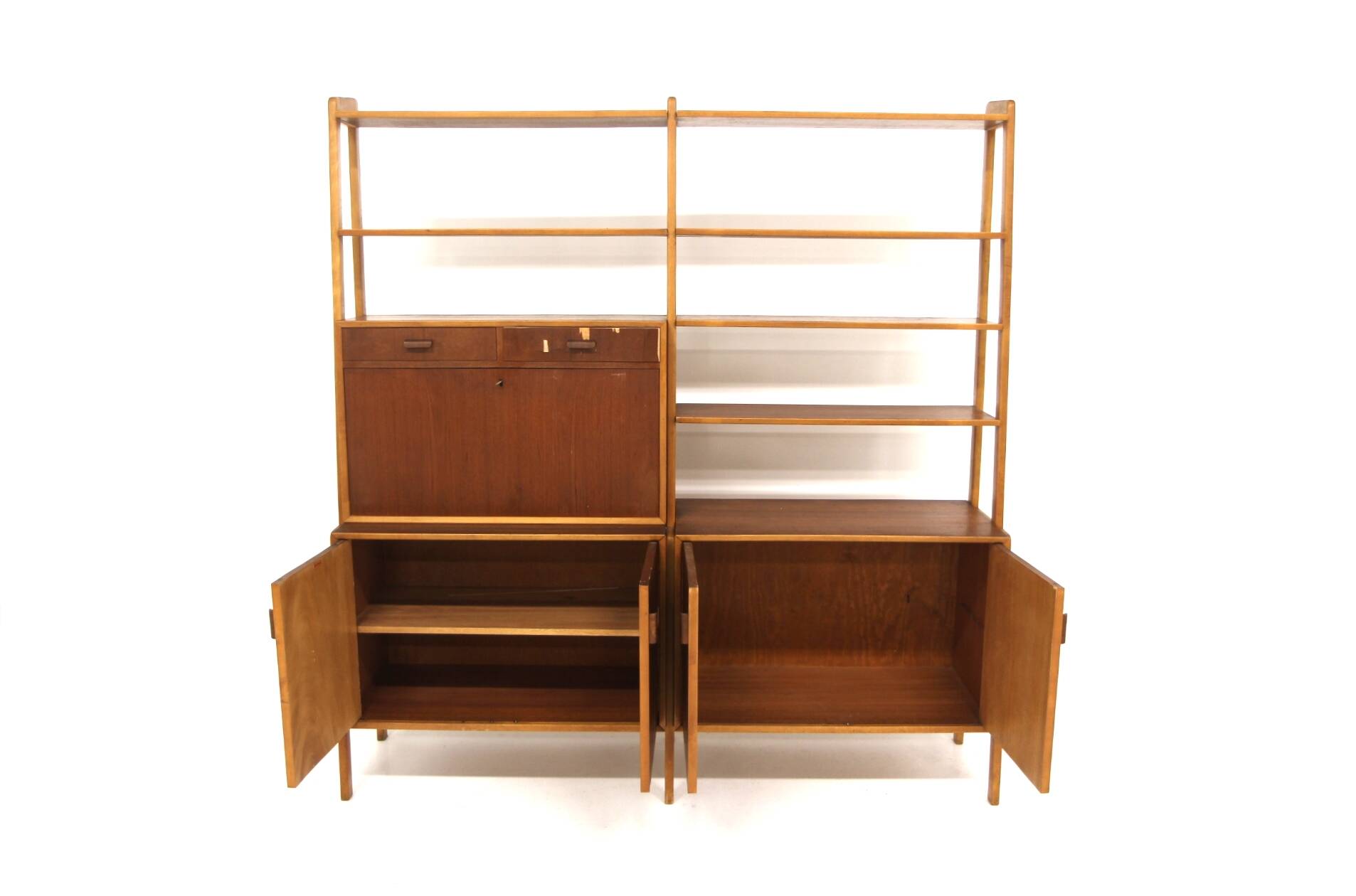 Scandinavian teak secretary, Bräntorps, Sweden, 1960