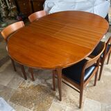 Danish table and 4 chairs
