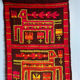 Swedish mcm flat weave rug, rölakan