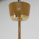 Space Age Metal Pendant by LUDIB Bratislava, Czechoslovakia, 1960s