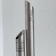 Stainless Steel Floor Lamp by Fontana for Reggiani, Italian Collectible Design