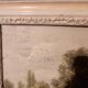 Old painting Oil on canvas Animated lake landscape signed Henry