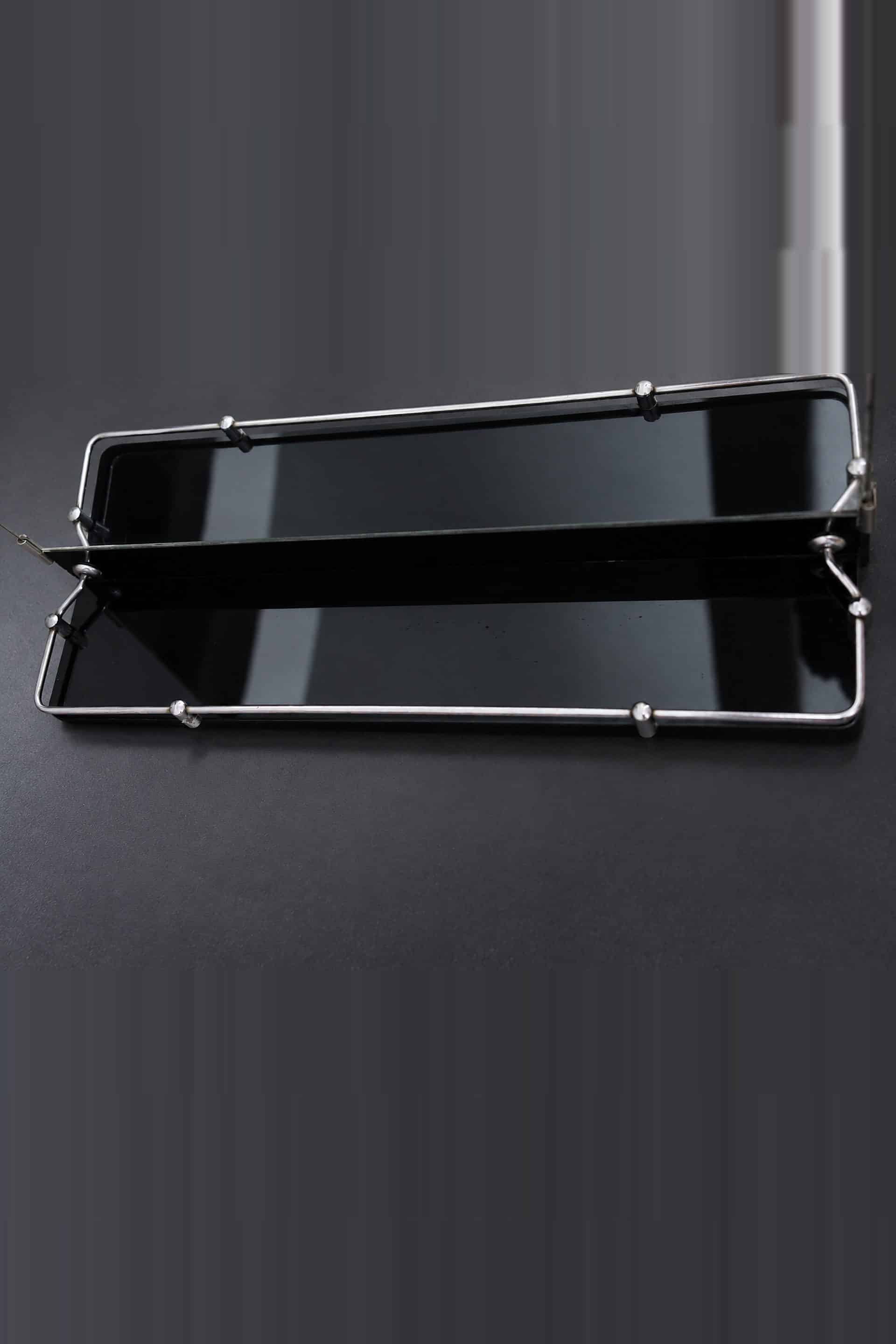 Miroir rétro de salle de bain, années 1930-40