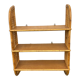 Vintage rattan wall shelf