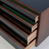 Enfilade en palissandre et Formica