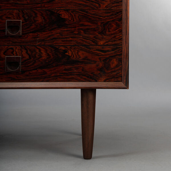 Commode en palissandre de design danois fabriqué par Brouer Mobelfabrik, années 1960
