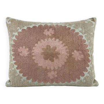 Vintage embroidered cushion cover 56x69 cm