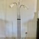Lampadaire design chrome 1970