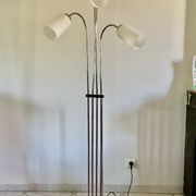 Lampadaire design chrome 1970