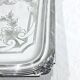 Gallia - Silver metal serving tray