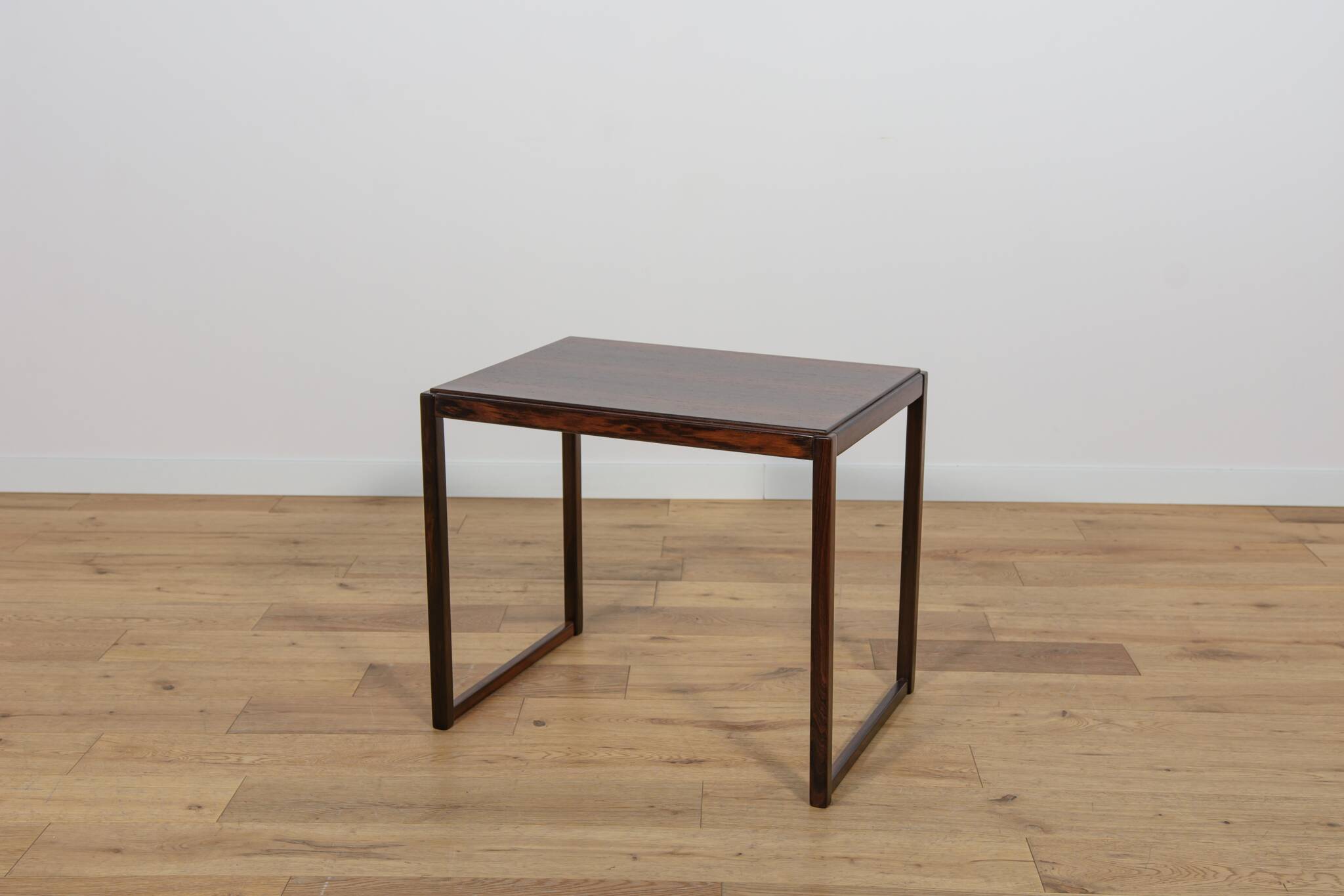 Mid-Century Rosewood Nesting Tables, 1960s, Sweden, Set of 2