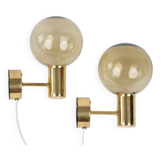 PAir of Swedish sconces V149 by Hans-Agne Jakobsson, AB Markaryd, 1950s