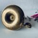 Antique brass candle holder