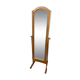 Large wooden standing mirror