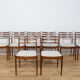 Mid-century teak dining chairs by Victor Wilkins for G-Plan, 1960s, set of 8