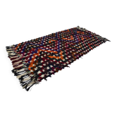 Tapis Ousha Tribal Vintage Pompon sku 3081