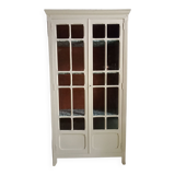 Old Parisian glass cabinet