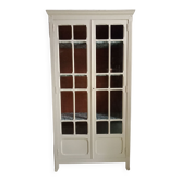 Old Parisian glass cabinet