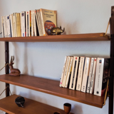 Teak wall shelves, Vintage Scandinavian 1960s