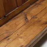 Rustic Travail Populaire Bench, France, 19th Century