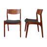 Paire de chaises scandinaves teck années 60 Soro Stole Fabrik