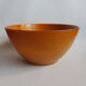 Brown salad bowl Arcopal vintage volcano model