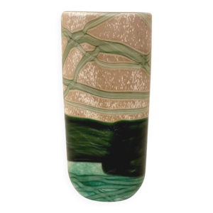 Vase en verre soufflé - 1990