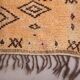 Peach Vintage Moroccan Rug 137 x 270 cm - Berber Rug Handmade - Wool Rug