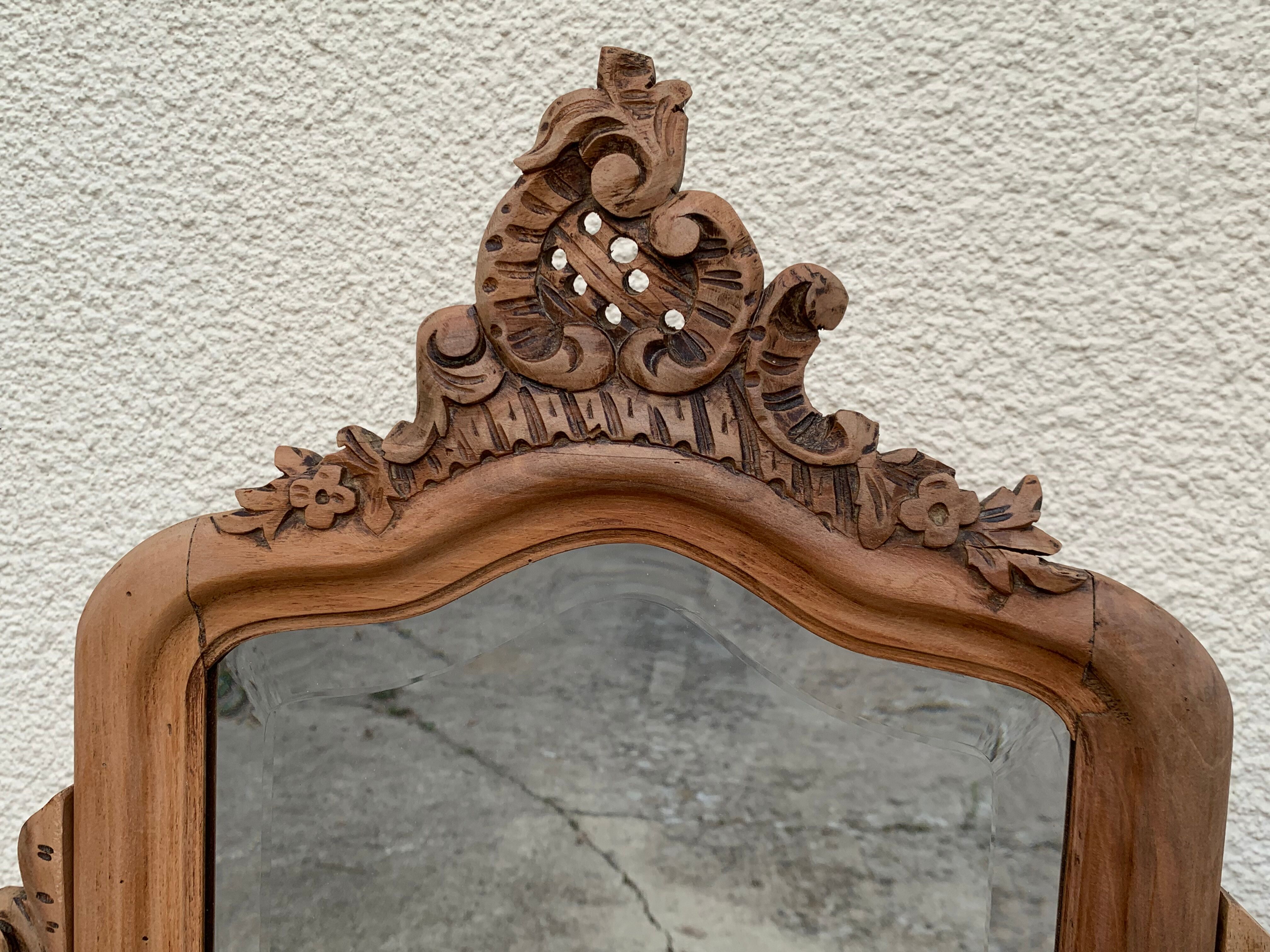 Dressing table raw wood 1900
