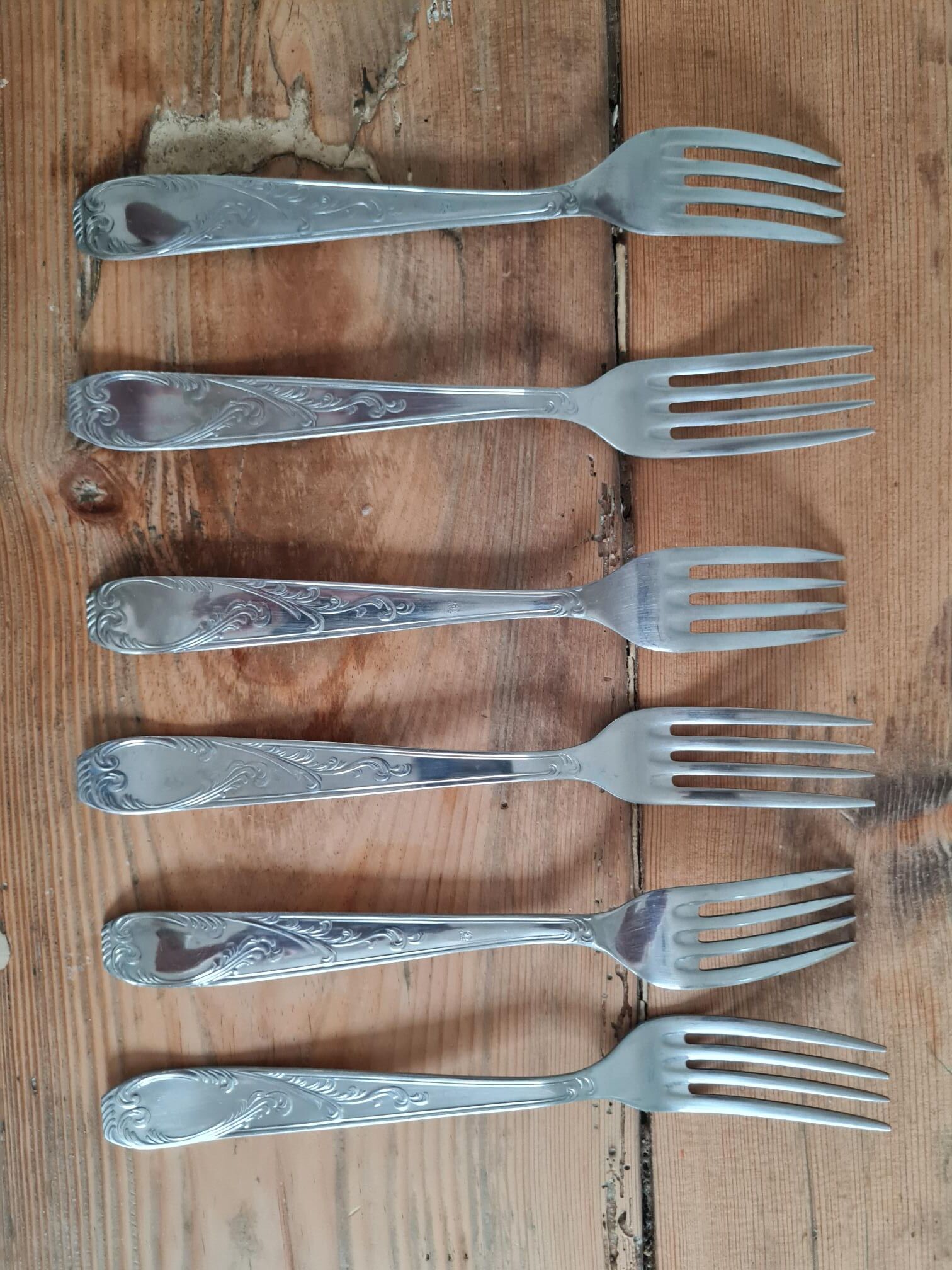 Vintage stainless steel fork