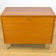 Meuble bas design scandinave vintage 1960