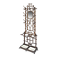 Cast iron coat rack in a bamboo style