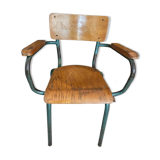 Vintage schoolmaster armchair
