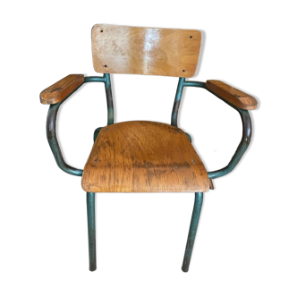 Fauteuil maitre d’école vintage